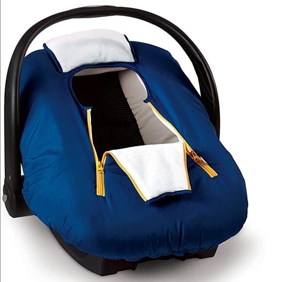 NCAA West Virginia Mountaineers Cozy Cover Infant Carrier Cover Tailgating - Picture 2 of 2